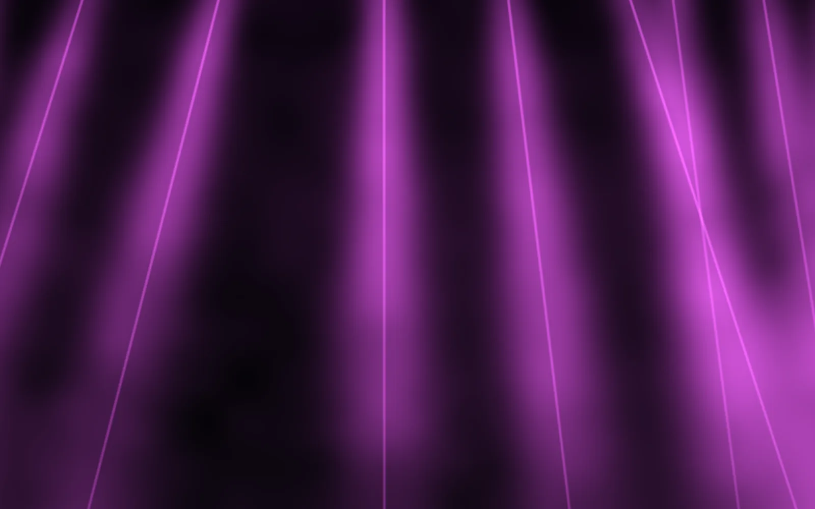 Rays: magenta shafts of light slanting down through dark, smoky air, with a few thin bright beams among them